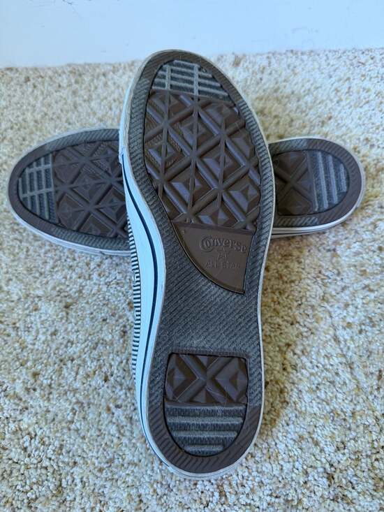 Converse Chuck Taylor All Star Shoreline Striped Slip-On Sneaker Women's Size 9 - Picture 4 of 5